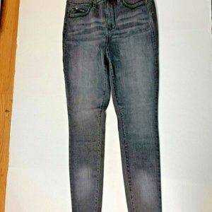 WannaBettaButt Womens 11 30 High Rise Black Jeans Ankle Skinny  Style # P900101